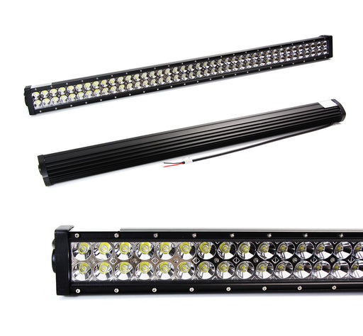 240W 40" LED Light Bar w/Behind Grille Mount Bracket For 09-14 Ford F150/Raptor