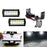 Double Row LED Light Bars w/Rear Bumper Mount, Wire For 15-20 F150, 17-20 Raptor