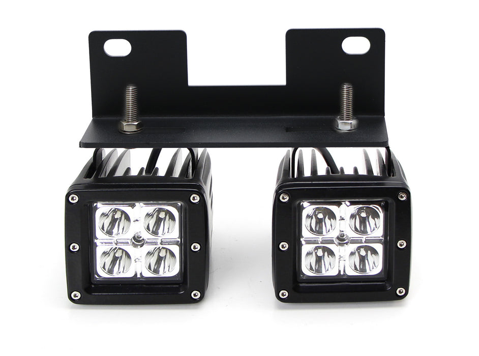 Raptor Style 80W Dual CREE LED Pods w/Foglamp Bracket/Wiring For 04-06 Ford F150