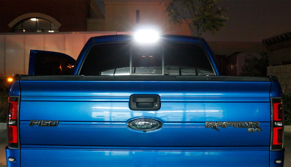 Red Lens LED High Mount Tail Light, Reverse, Rear Fog Lamp For Ford F150