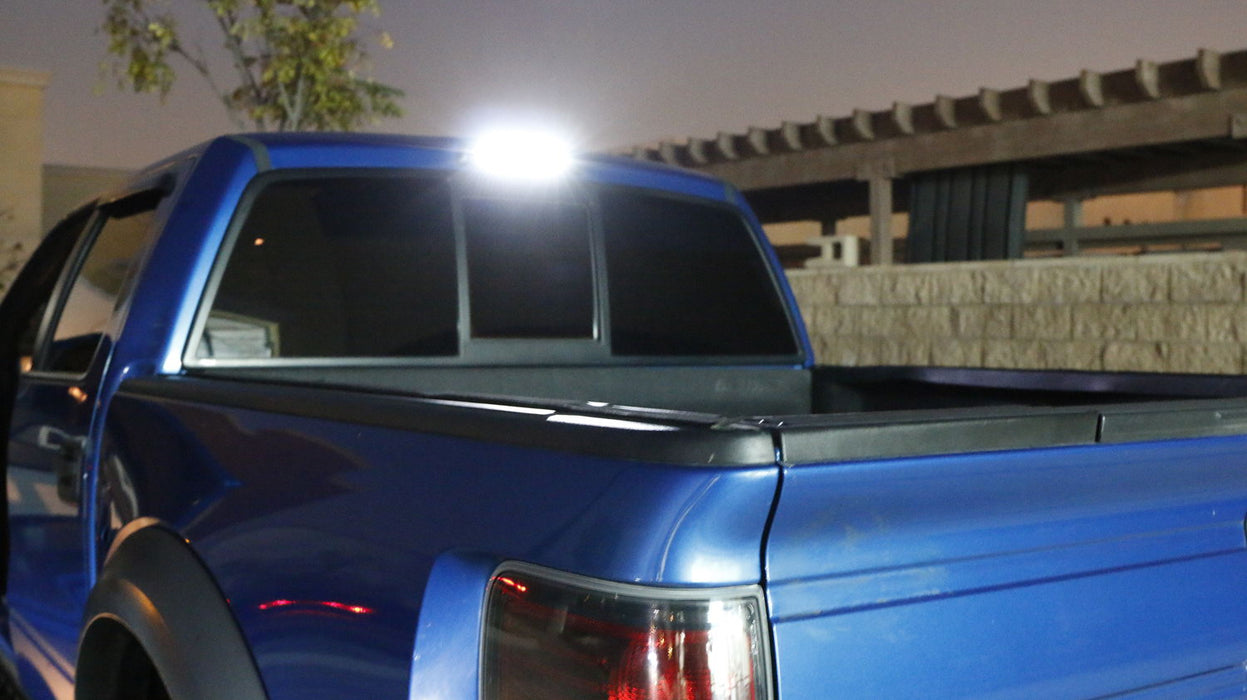 Red Lens LED High Mount Tail Light, Reverse, Rear Fog Lamp For Ford F150