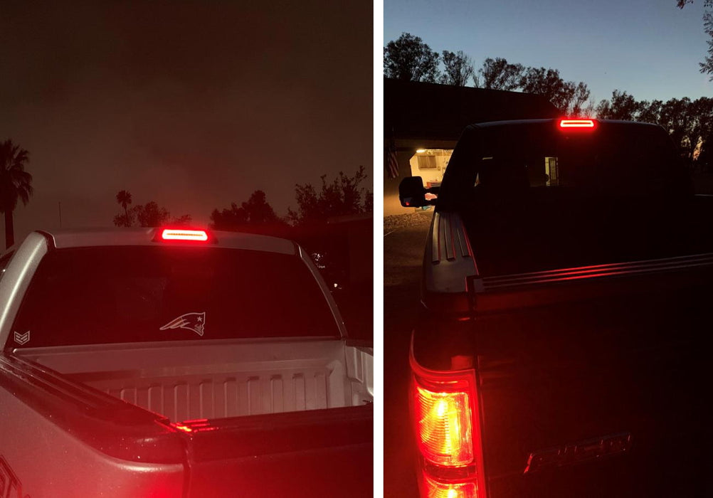 Smoked LED High Mount Tail Light, Reverse, Rear Fog Lamp For Ford F150