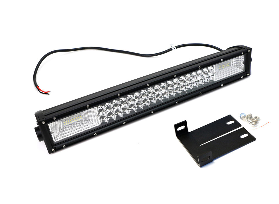 Flood/Spot Beam LED Light Bar w/ Lower Bumper Bracket, Wire For 08-10 F250 F350