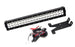 120W 20" LED Light Bar w/ Lower Bumper Bracket, Wirings For 17-22 Ford F250 F350