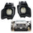 27W LED Fog/Driving Light Kit w/ Bezels Brackets Wiring For 11-16 F250 F350 F450