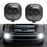 Smoked Lens White 40W CREE LED Fog Light Kit For Ford F-250 F-350 F450 Excursion