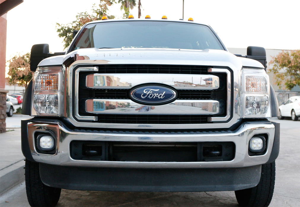 Clear Lens White 40W CREE LED Fog Light Kit For Ford F-250 F-350 F-450 Excursion