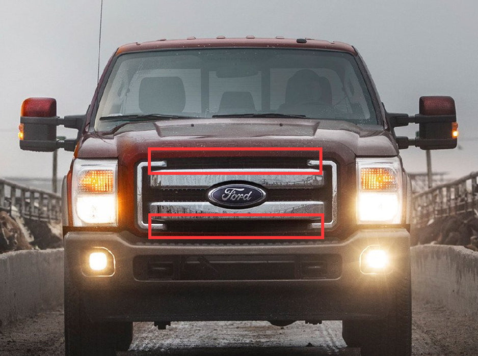 150W 30" LED Light Bar w/Behind Grille Mount Bracket, Wiring For 11-16 F250 F350