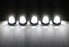 5pc Smoked Lens White LED Cab Roof Clearance Lights For 17-22 Ford F250 F350 SD