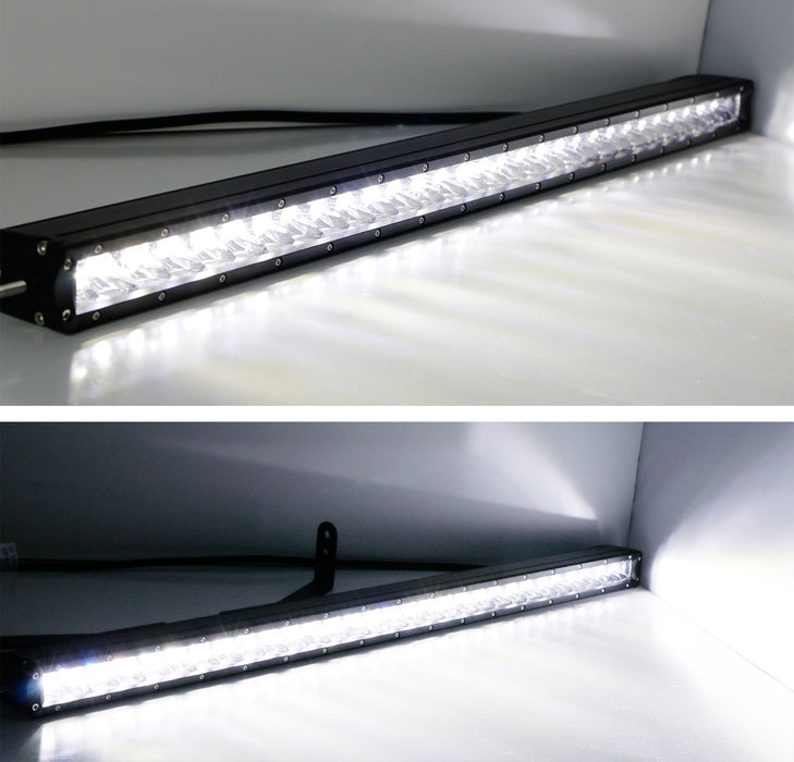 150W 30" CREE LED Light Bar w/ Lower Bumper Bracket, Wire For 2011-16 F250 F350