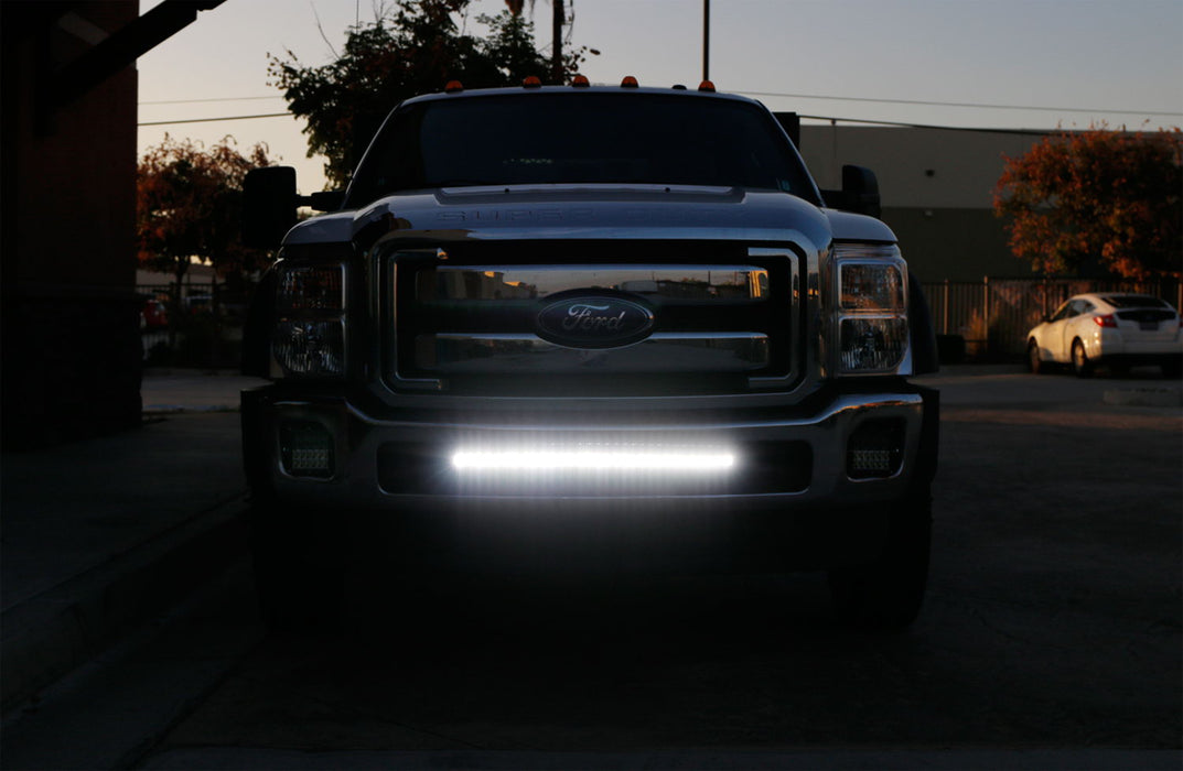 150W 30" CREE LED Light Bar w/ Lower Bumper Bracket, Wire For 2011-16 F250 F350