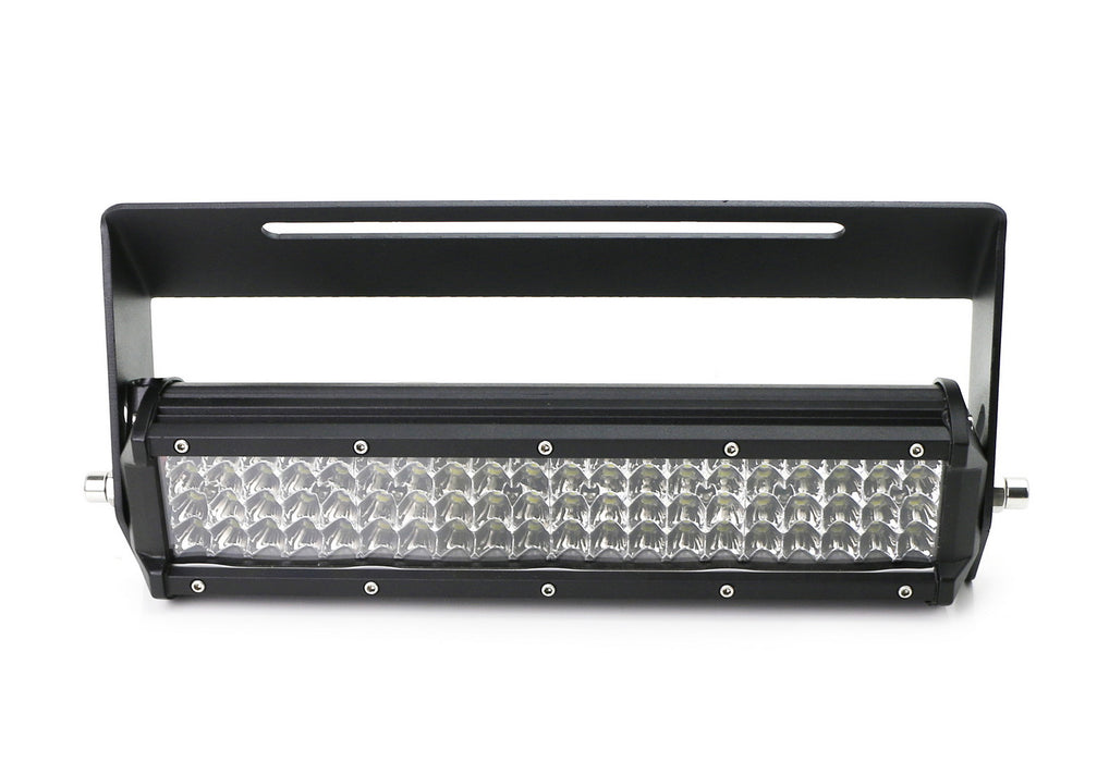 12" 80-LED Light Bar w/ Lower Bumper Bracket, Wirings For 2017-22 Ford F250 F350