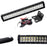 Lower Grille 20" LED Light Bar Kit w/ Brackets, Relay For 2017-19 Ford F250 F350