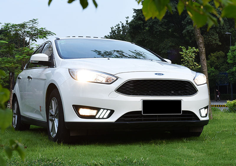 Mustang-Style /// LED Stripe Daytime Running Lights DRL Kit For 15-18 Ford Focus