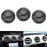 Carbon Fiber Overlay Trims For 15-23 Ford Mustang Center Dashboard AC Vent Cover