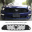 6pc White LED Front Grille Insert DRL Driving Light Kit For 2015-17 Ford Mustang