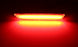 Clear Lens LED Rear Side Marker Lamps w/ Red LED Lights For 10-14 Ford Mustang