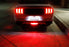 Red/White LED Rear Fog/Reverse Light Conversion Kit For 2015-2023 Ford Mustang