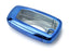 Blue TPU Key Fob Protective Case For 17-up Ford Edge Fusion, 18-up Mustang F-150