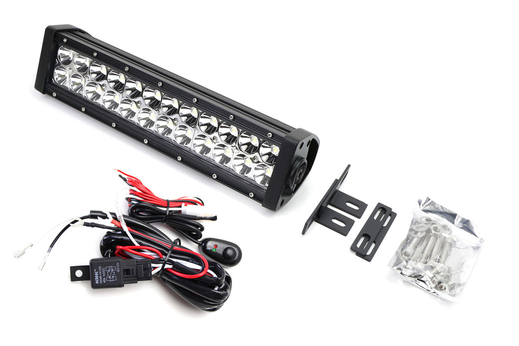 Invisible Behind OEM Grill Mount LED Light Bar Kit w/ Wiring For 17-20 Raptor