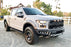 White 100W LED Lower Bumper Fog Light Kit w/ Bracket Wire For 17-20 Ford Raptor