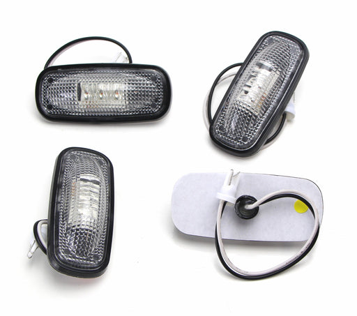 Clear Lens LED Fender Bed Side Marker Lights For Dodge RAM 2500 3500 HD Truck