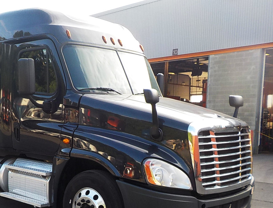 OE-Spec Amber LED Raised Roof Clearance Marker Lights For Freightliner Cascadia