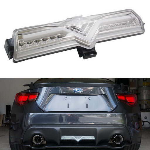 CLear LED Rear Bumper Reverse Brake Fog Light Lamp For Scion FRS 86 Subaru BRZ