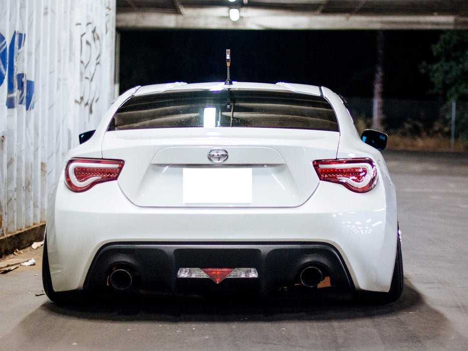 CLear LED Rear Bumper Reverse Brake Fog Light Lamp For Scion FRS 86 Subaru BRZ