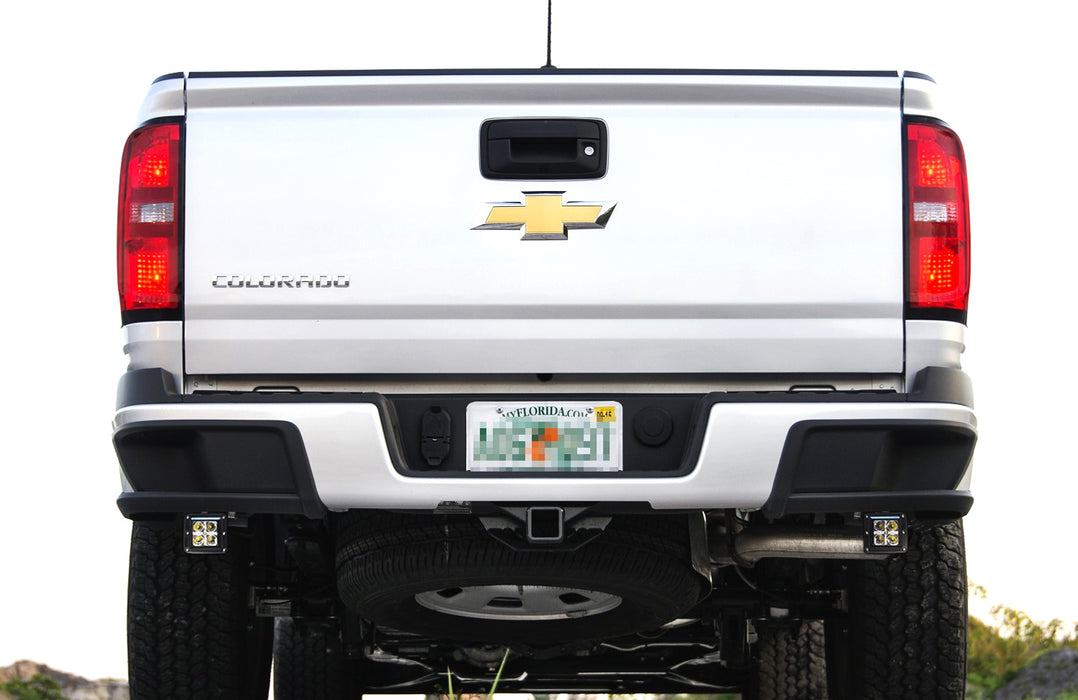 Rear Bumper Mount Searchlight Reverse LED Pod Light For 15-up Colorado or Canyon