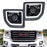 Projector Lens LED Fog Lamps w/ Covers, Relay For 15-19 GMC Sierra 2500HD 3500HD