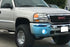 OEM-Spec Clear Lens Fog Lights w/ Ice Blue 15-SMD LED Bulbs For 03-06 GMC Sierra