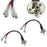 OE H3 Socket/Adapter Wires For HID or LED Headlight Bulbs Installation Convesion