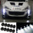 HID White 30W High Power Flexible LED Daytime Running Lights w/ Free Shape Style