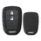 Carbon Fiber Pattern Soft Silicone Key Fob Cover For 16-22 Civic Accord HR-V CRV