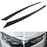 Carbon Fiber Headlight Eyebrow Cover For 16-21 Honda Civic Sedan/Hatchback/Coupe