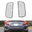 OE-Spec Clear Rear Bumper Reflector Lens Assy For 2016-21 10th Gen Honda Civic