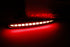 Red Lens Full LED Bumper Reflector Tail & Brake Lights For 2017-21 Honda Civic