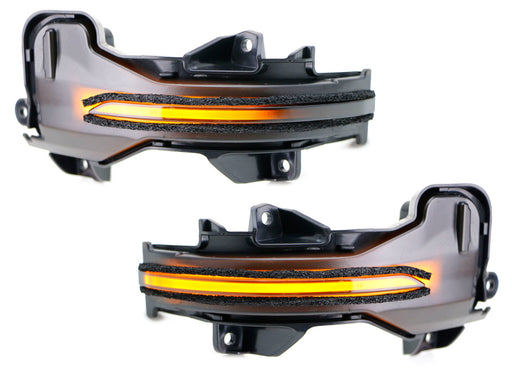 Smoke Lens Sequential Flash LED Side Mirror Turn Signal For Honda Accord CRV HRV