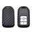 Carbon Fiber Soft Silicone Key Fob Case For Honda Accord Civic Crosstour HRV FIT