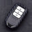 Carbon Fiber Soft Silicone Key Fob Case For Honda Accord Civic Crosstour HRV FIT