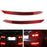 Red Lens Full LED Bumper Reflector Tail & Brake Lights For 17 18 Hyundai Elantra