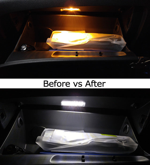 OE-Fit Xenon White 18-SMD LED Glove Box Compartment Light For Hyundai Kia