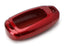 Red Gloss Finish Hard Shell Key Fob Cover For Hyundai Kona Veloster Elantra GT..