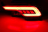 Red Lens JSR Style LED Bumper Reflectors, Rear Fog Lights For 17+ Santa Fe Sport