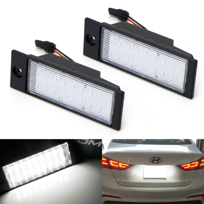 OE-Fit 3W Full White LED License Plate Light Kit For 2016-up Hyundai Tucson IX35