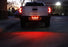 Rear License Plate Frame Mount Red LED Tailgate Light Bar Kit For All Car Trucks