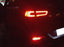 LED Rear Bumper Reflector Rear Fog Light Kit w/Red LED Bulbs For 14-18 Cherokee