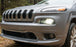 Clear Lens Fog Lights w/ Foglamp Bezel Covers, Wirings For 2014-18 Jeep Cherokee