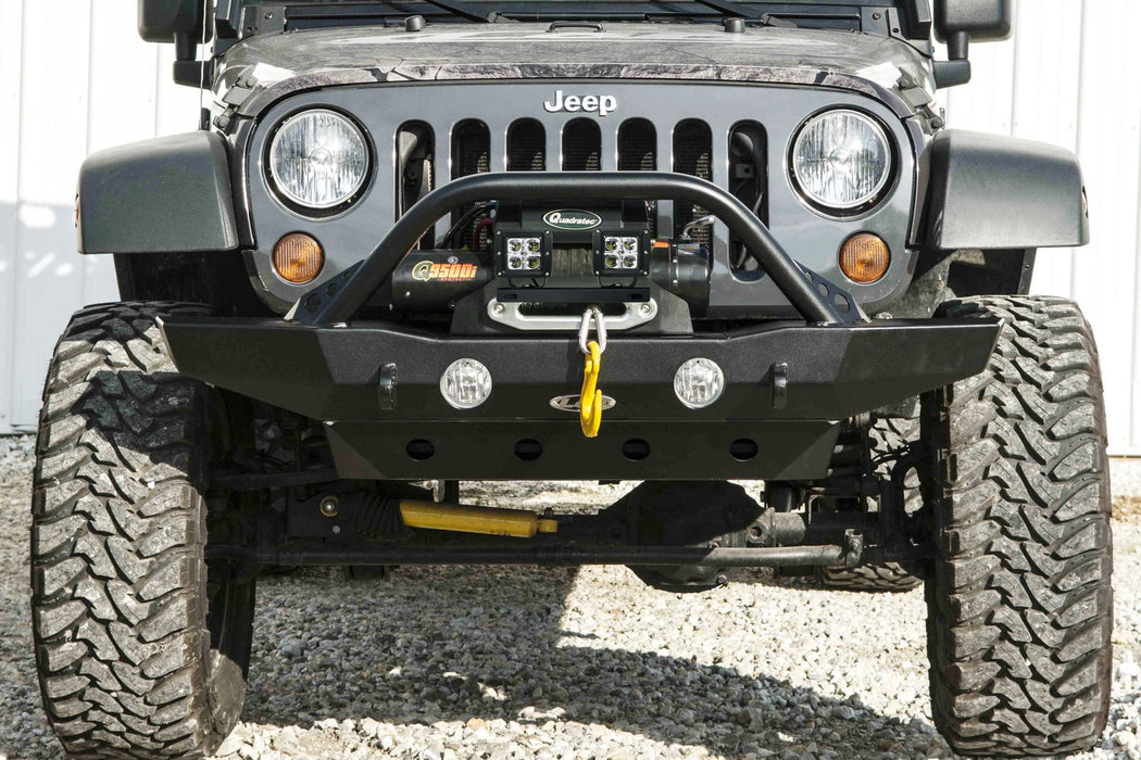 Hawse Fairlead Mount 40W LED Pod Light Kit w/Brackets, Wiring For Jeep Wrangler